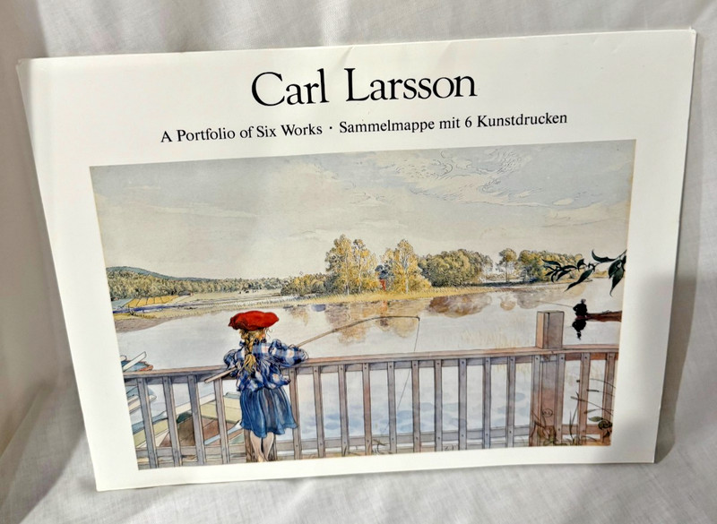 Carl Larsson Portfolio Complete With 6 Reproduction 16×11 Reprints NEW (AK)