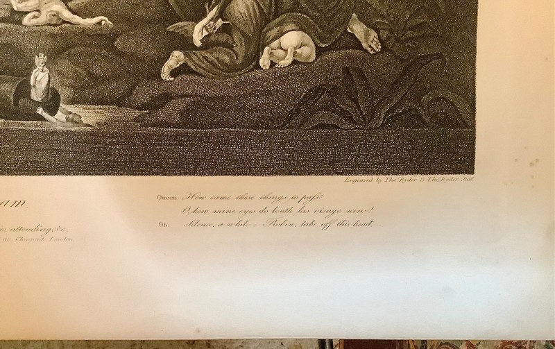 SHAKESPEARE, BOYDELL ENGRAVING #2, 1852. MIDSUMMER-NIGHTS DREAM 1st. American ed gallery