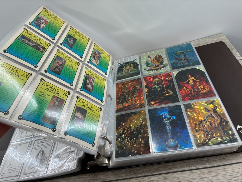 Boris Vallejo Olivia DeBerardinis Fantasy Pinup Art Trading Card Book Lot Prisms