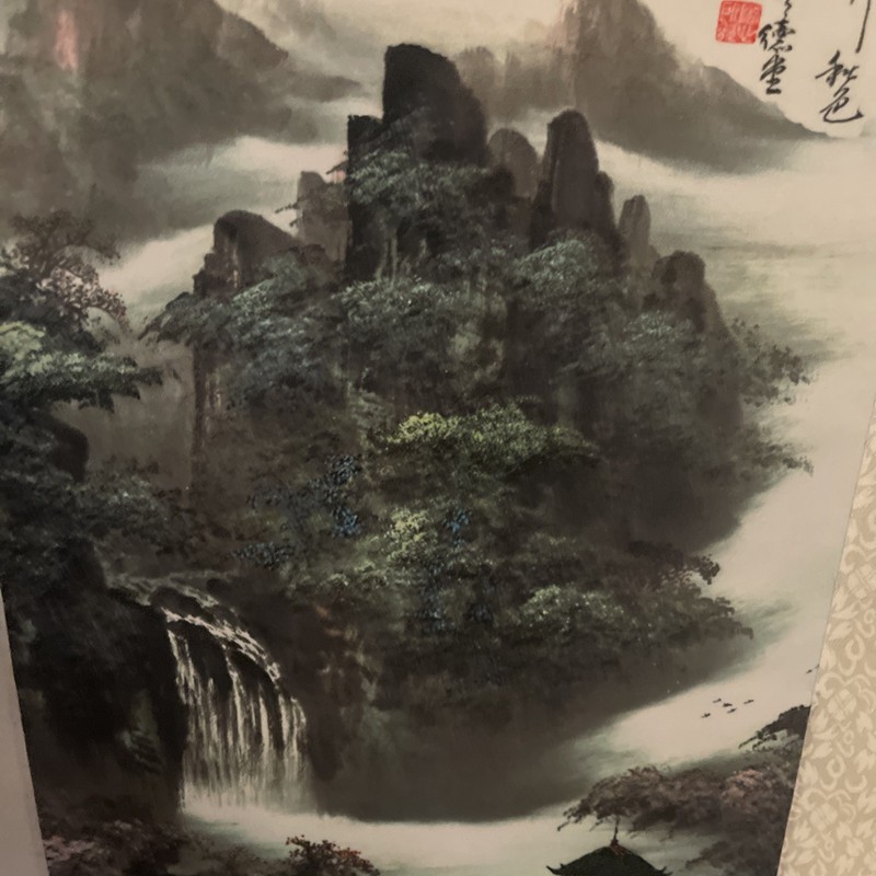 Grace Art® Asian Wall Scroll-36" long x 12" wide gallery