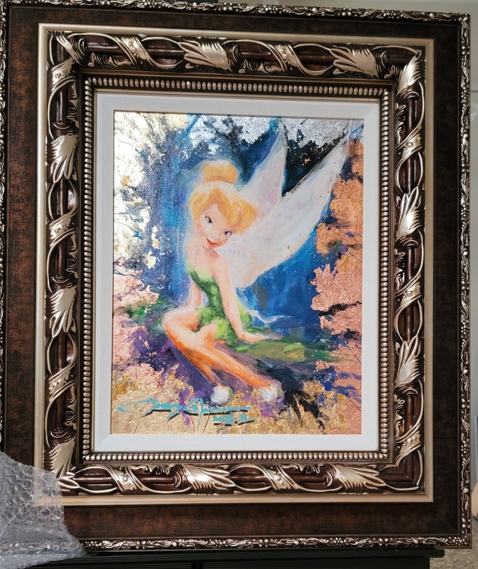 James Coleman TinkerBell on Canvas, Unique