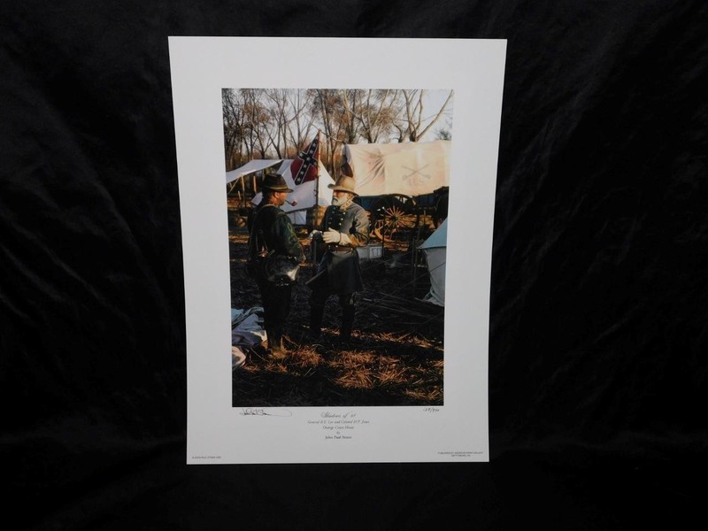 Civil War Shadows of ’64 John Paul Strain Art Print Robert E Lee H.P. Jones #129
