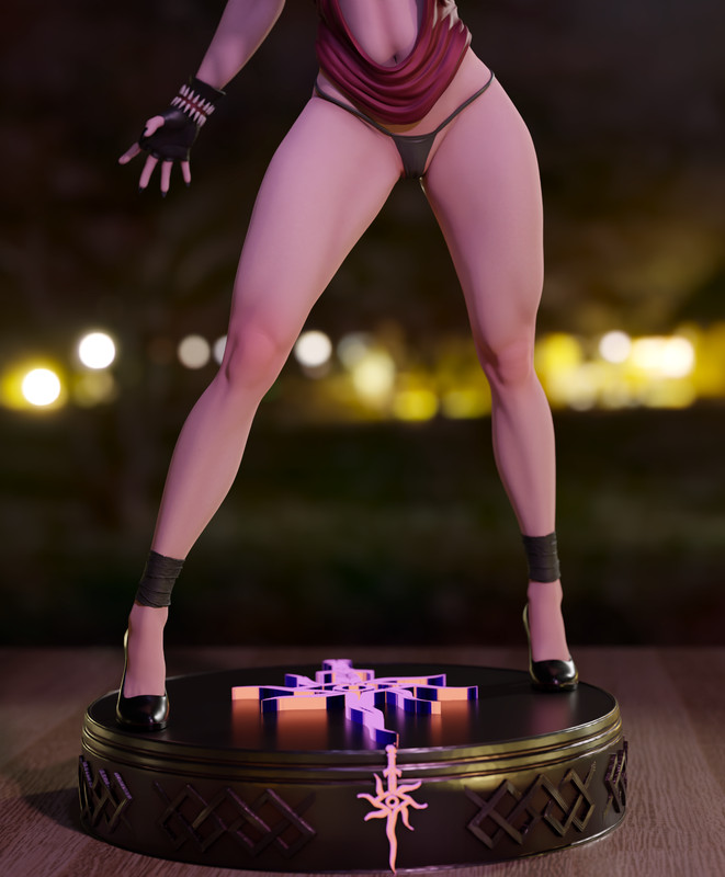 3DMomoji Dragon Age Morrigam SFW / NSFW Resin 5.25-31.5 cm Unpainted Model Kit gallery