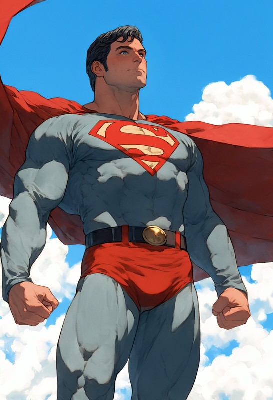 «Superman 29» 13×19 Fine Art Print Limited to Only 20 Hand-Numbered Copies