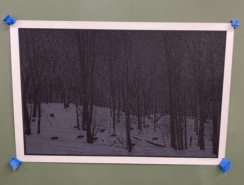 Guiding Light – 2010 Dan McCarthy Poster Art Print S/N Screen Print