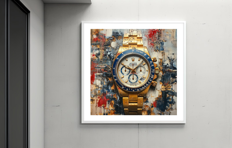 Rolex Watch Pop Art 30x30 Giclée Art Print Ltd 1/25 Signed COA Rombley V36 gallery