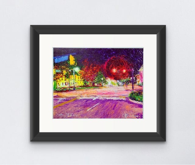 Downtown Jackson, TN Limited Edition 11x14 Linen Fine Art Print Signed #d /300 gallery