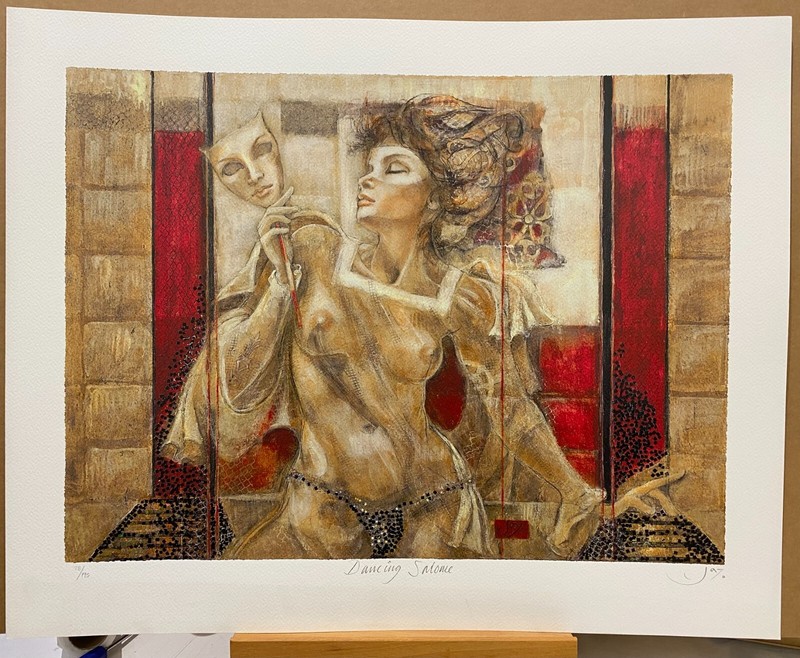 Joy Kirton-Smith Dancing Salome Print Only New Sale 75% Off RRP