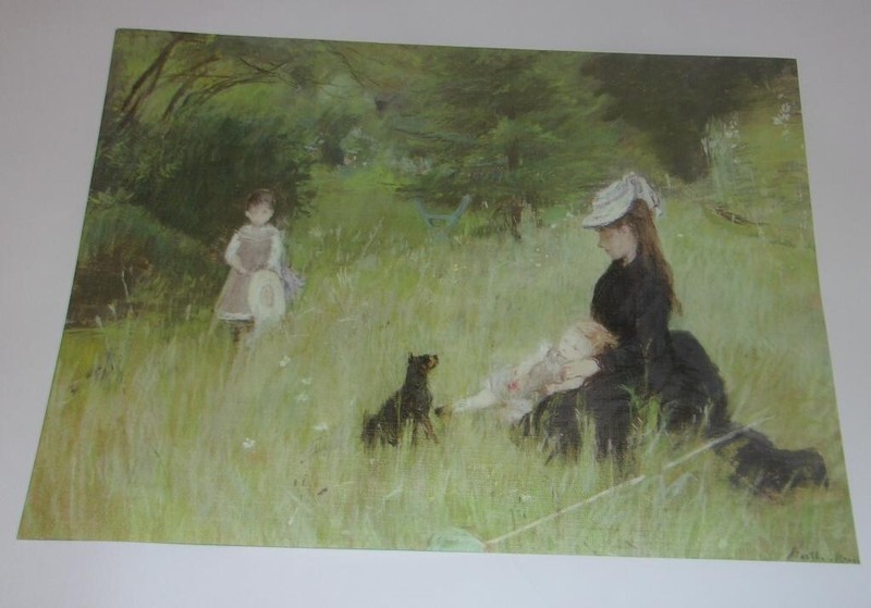 Masterpiece 13.5×10″ #111 In The Park By Berthe Morisot