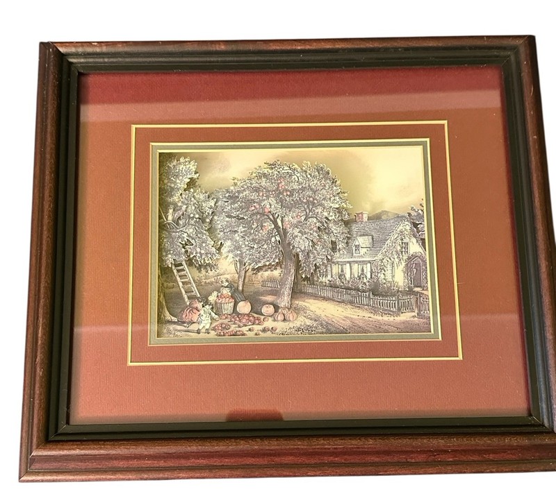 Handcut Paper Tole Victorian 3D Shadow Box Deep Frame Set Of 3 Glass Gallery gallery