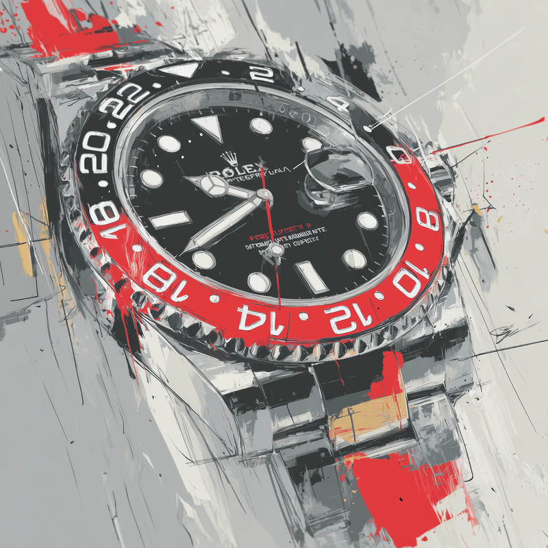 Rolex Watch Pop Art 30×30 Giclée Art Print Ltd 1/25 Signed COA Rombley A33