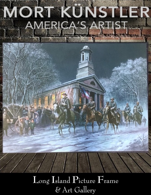Mort Kunstler Soldier Of Faith Signed & Numbered L/ED Giclee on Canvas