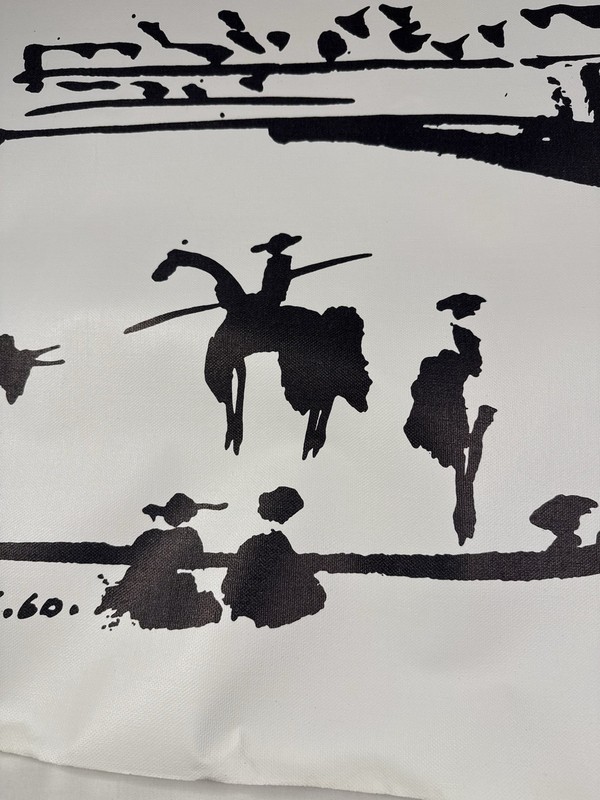 Picasso Bullfight Canvas Reprint Lambert Studios Vintage gallery