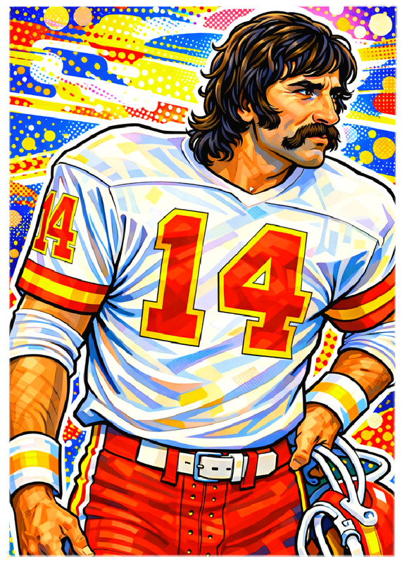 ED PODOLAK * Kansas City Chiefs * FOOTBALL * Novelty Art Card * ATC ACEO