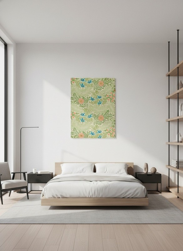 William Morris - Larkspur - Art Print on Paper or Canvas gallery