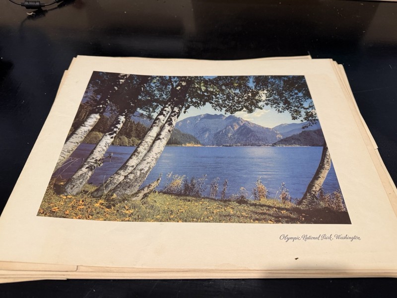 Standard Oil prints- National Parks, Landscapes, Coastlines