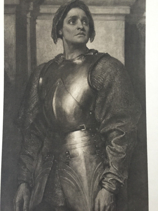 Antique Print A Condottiere c1890s Lord Leighton Victorian Photogravure Artwork gallery
