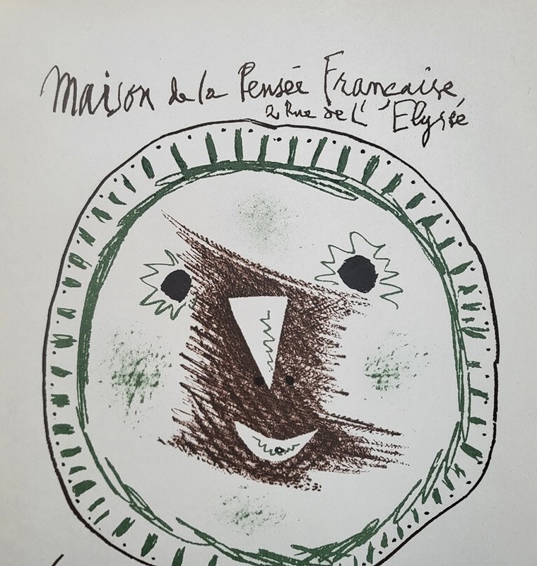 Pablo Picasso,Exposition De Ceramiques 1958 Vintage Poster 1964 Platesigned gallery