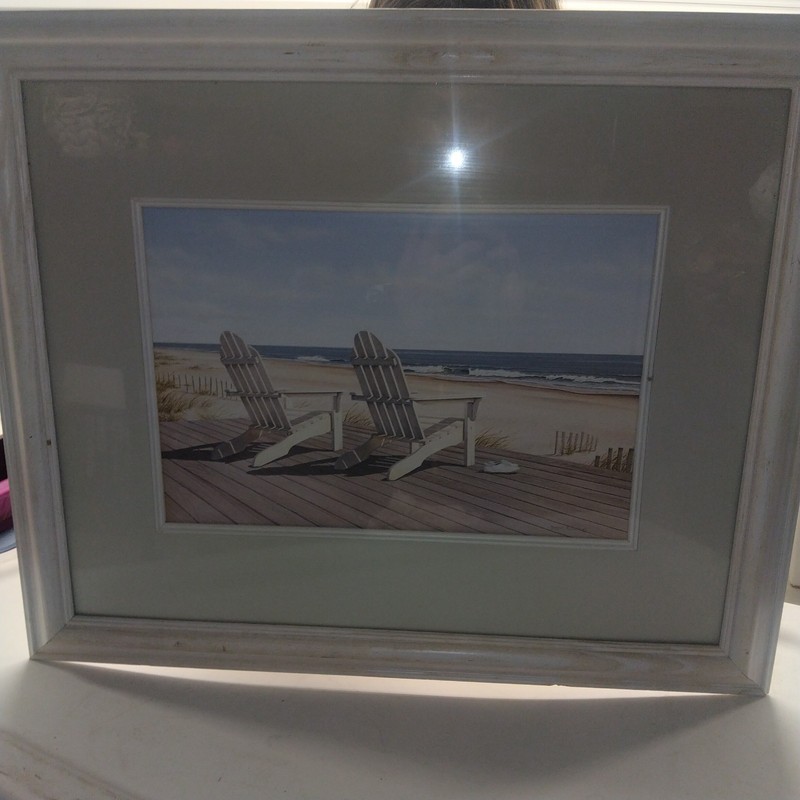 18×23 » POINT EAST by DANIEL POLLERA BEACH VIEW OF OCEAN IN THE FRAME