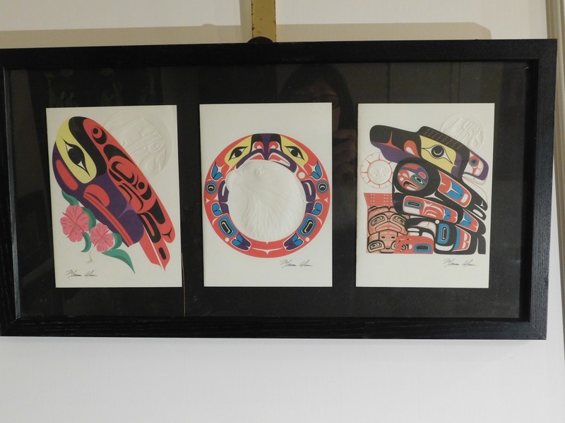 Marvin Oliver Abstract Embossed Signed Notecards