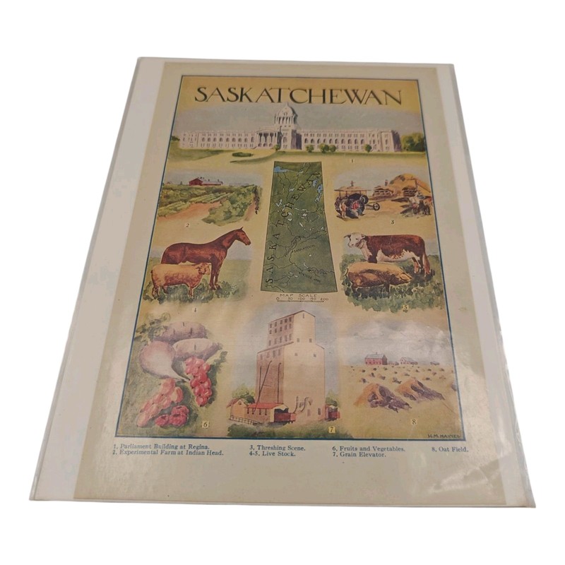 Saskatchewan Book Leaf Print ALBERTA Canada gallery