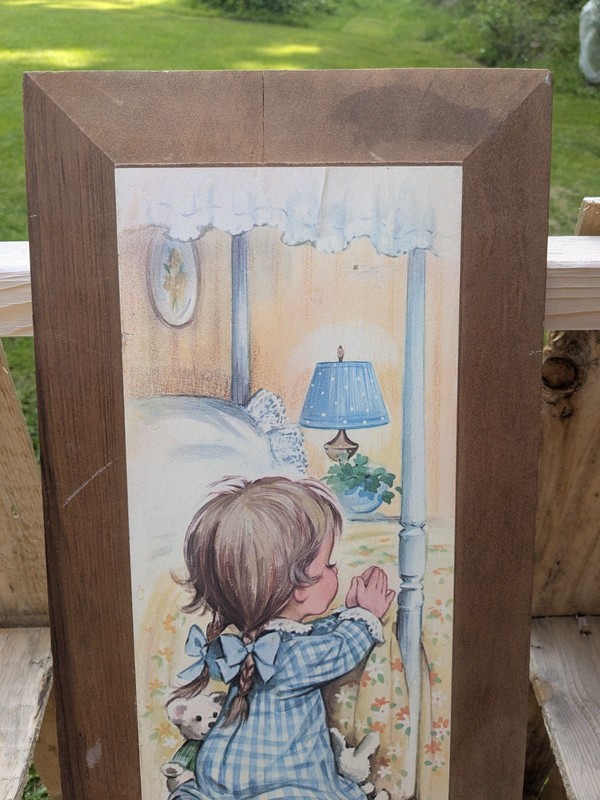 Coby Children Praying Bedtime Prayers Kids Pictures Religious God Lithograph gallery