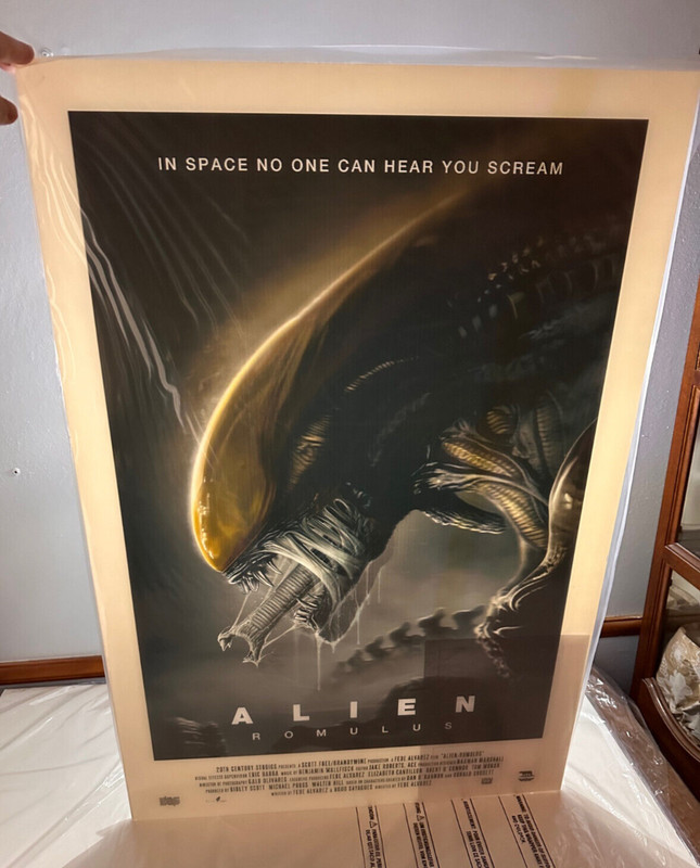 Alien Romulus 3D Lenticular Plex Poster #56/65 By Pablo Olivera BNG