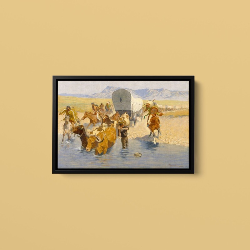 The Emigrants by Frederic Remington Western Giclee Art Print + Free Shipping gallery