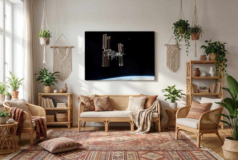 NASA - The ISS Photographed From the Space Shuttle Atlantis STS-135 - Art Print gallery