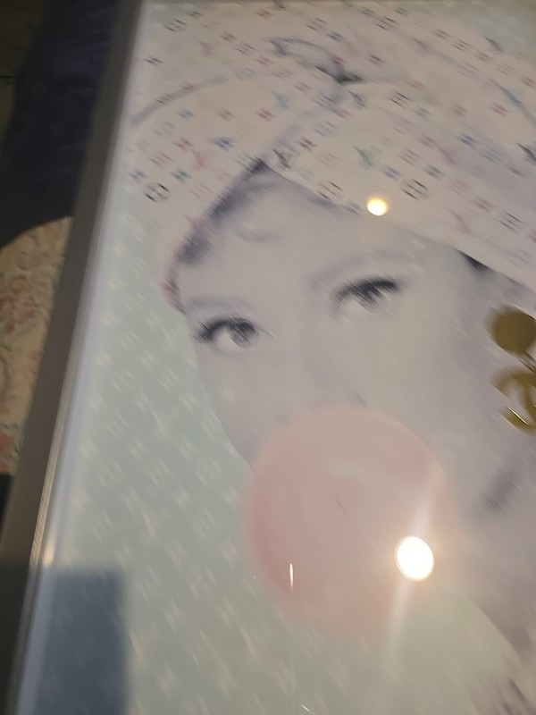 LV Art print “Glam Spa Star”Audrey Hepburn 16x24 Framed Oliver Gal Wall Hanging gallery