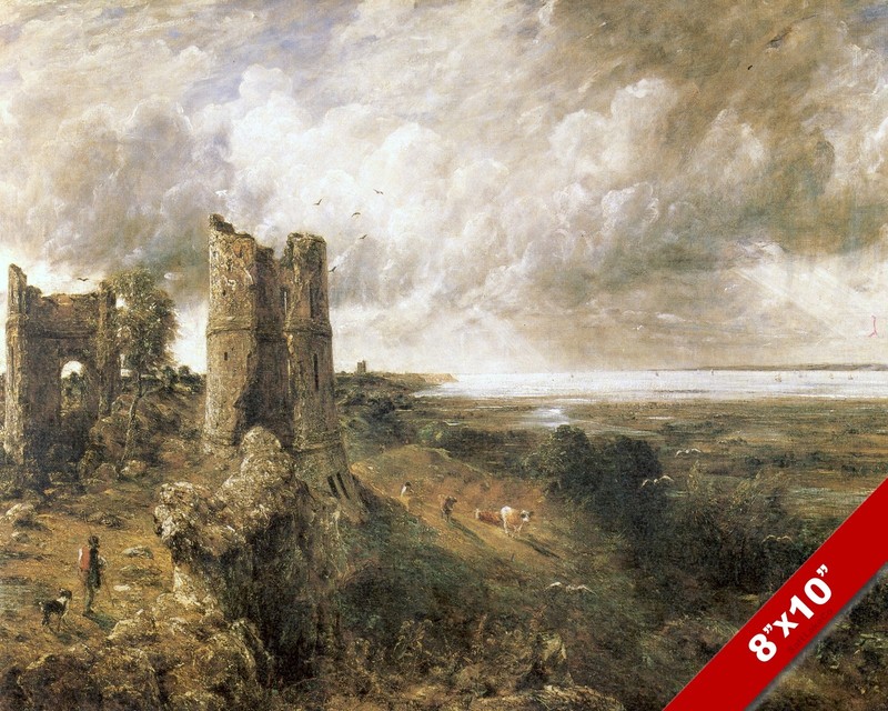 HADLEIGH CASTLE ENGLAND ENGLISH COUNTRYSIDE LANDSCAPE ART PAINTING CANVAS PRINT