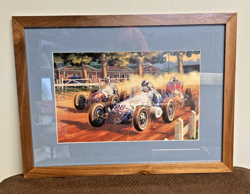 Framed Print – Roar From The 60’s By Dick Wallen 18 In. X 22 In.