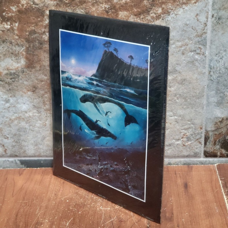 Vintage Unframed Whale Cove Art Print 1993 Robert Lyn Nelson gallery