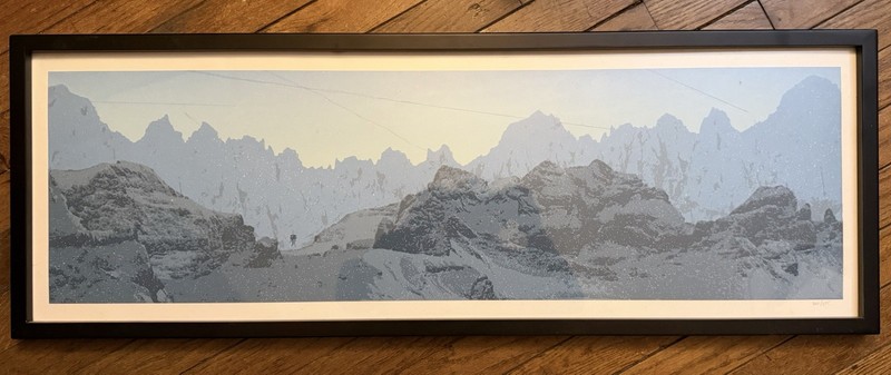 Hoth by Dan McCarthy 2010 Mondo screenprint Star Wars Empire Strikes Back 36×12