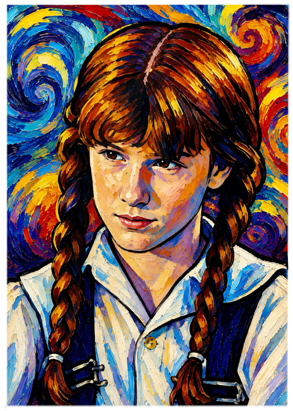 ELIZABETH WALTON – The Waltons * TELEVISION * Illustrated Art Card * ATC ACEO