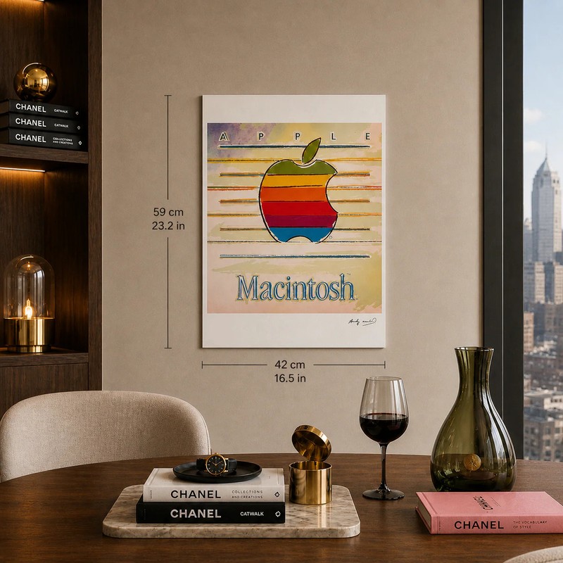 Andy Warhol Apple Lithograph on Arches 300gsm 16.5x23in (42x59 cm) gallery