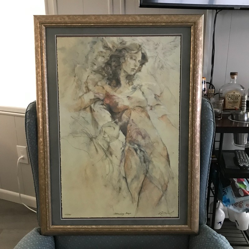 Framed "Morning Breeze" by Gary Benfield Giclee Appraised at $1,930 gallery