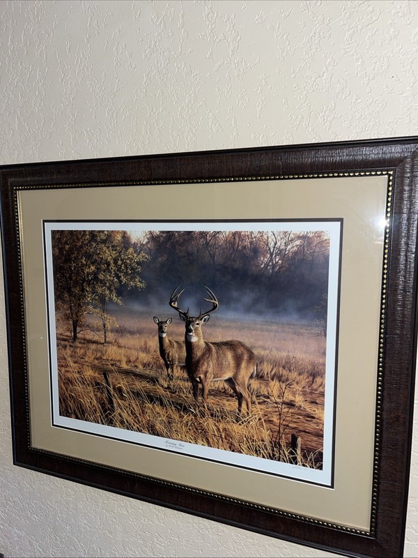 ROBERT HAUTMAN MORNING MIST SIGNED/NUMBERED FRAMED LTD. EDITION PRINT