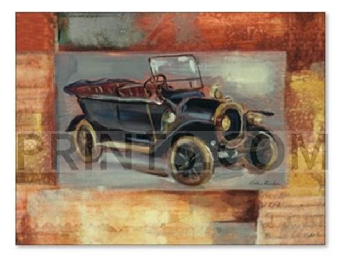 Silvia Vassileva Vintage Car I NO LONGER IN PRINT – LAST ONE!!