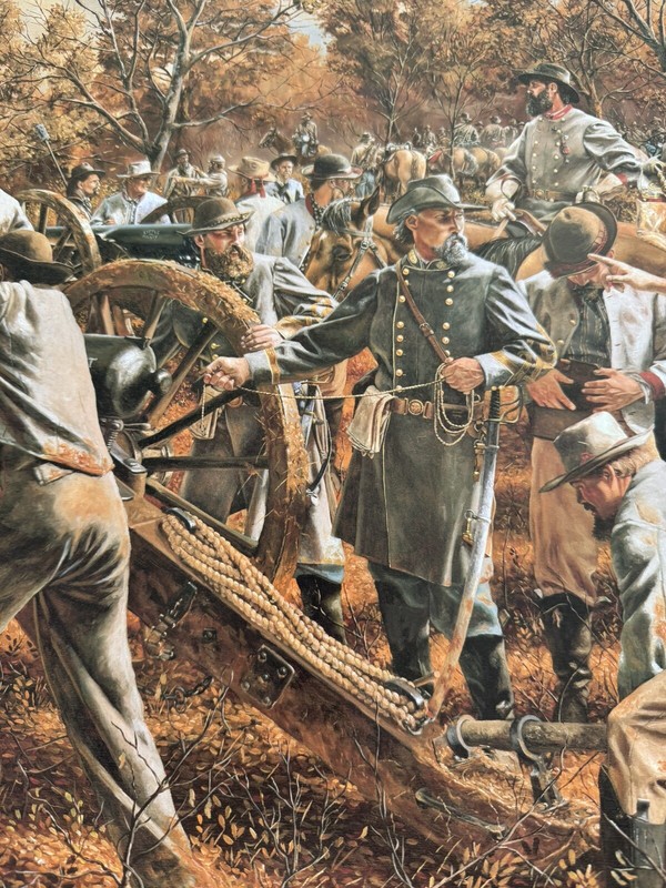 Rick Reeves "Devil on the River" 366/950 Civil War Print Rare COA gallery