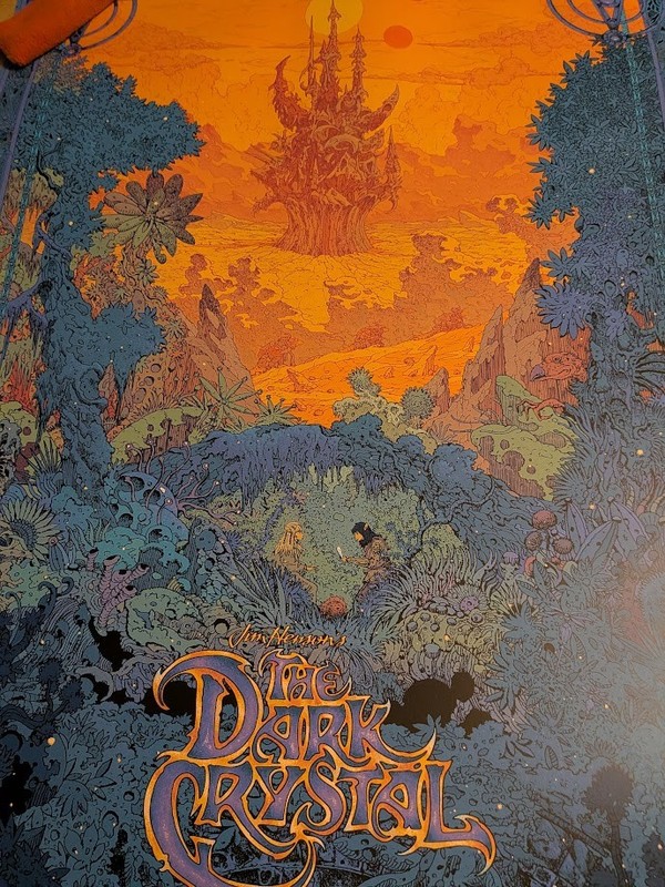 Kilian Eng The Dark Crystal VARIANT LE #/150 Movie Poster Art Screen Print BNG gallery