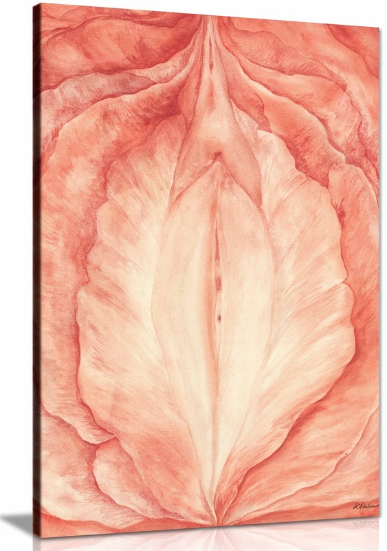 She Framed Canvas Print, Pictures for Home Walls, Bedroom, Living Room Decor