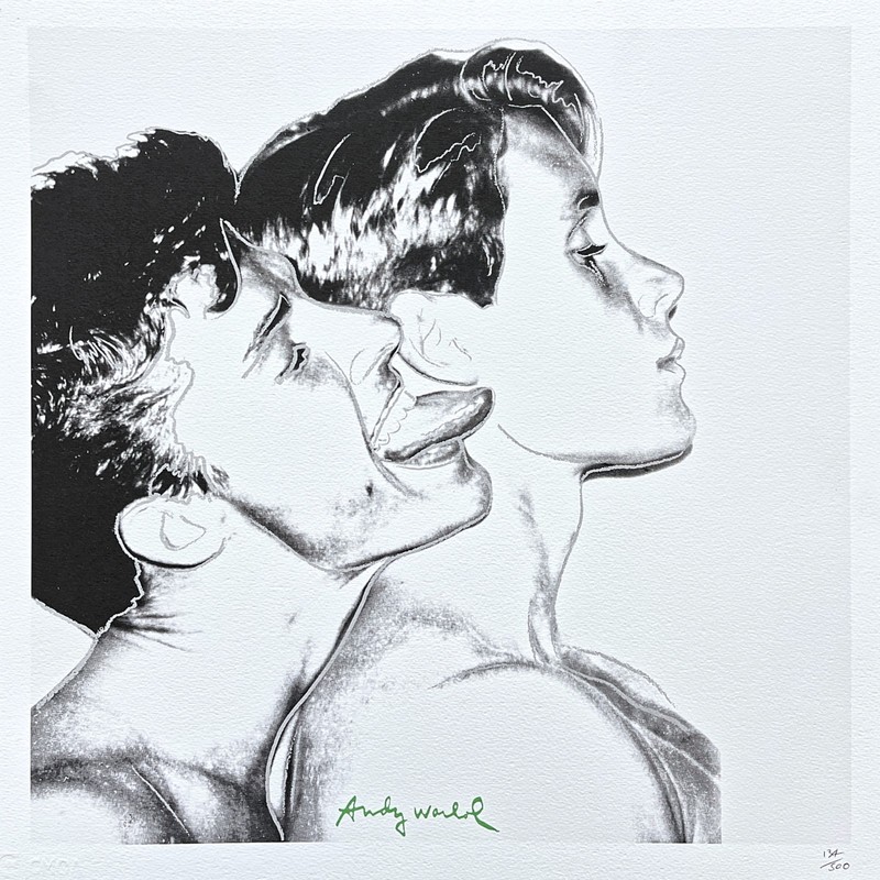 ANDY WARHOL – Querelle – signed, numbered edition 134/500, 50x50cm, CMOA
