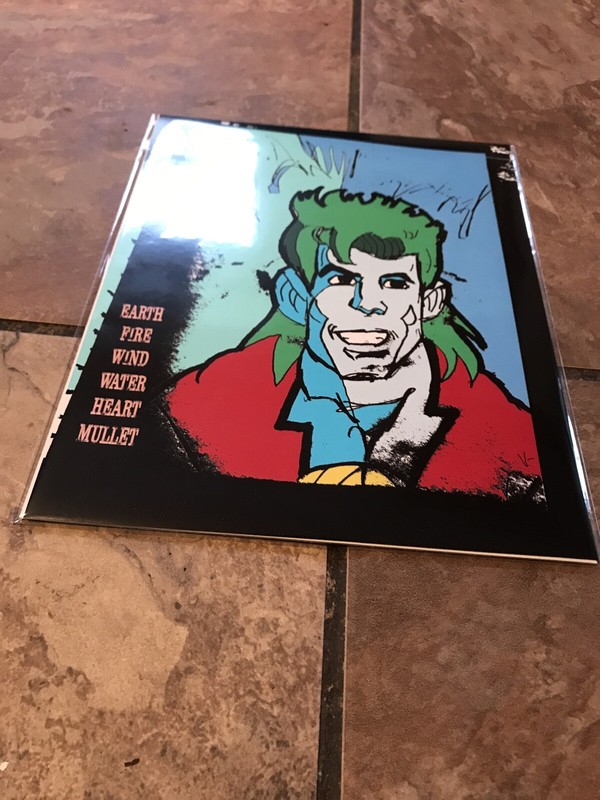 Captain Planet Pop Art 8x10 Print Planeteers Earth Superhero Cartoon TBS 90s gallery