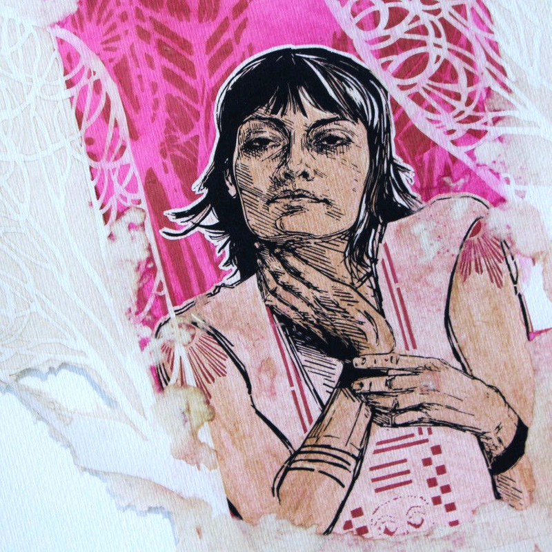 SWOON ART PRINT EDITION OF 250 URBAN STREET ART gallery