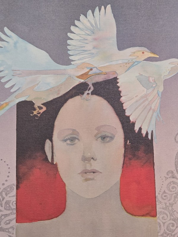 Bart Forbes Lithograph "Wings" 24 1/4" x 18" gallery