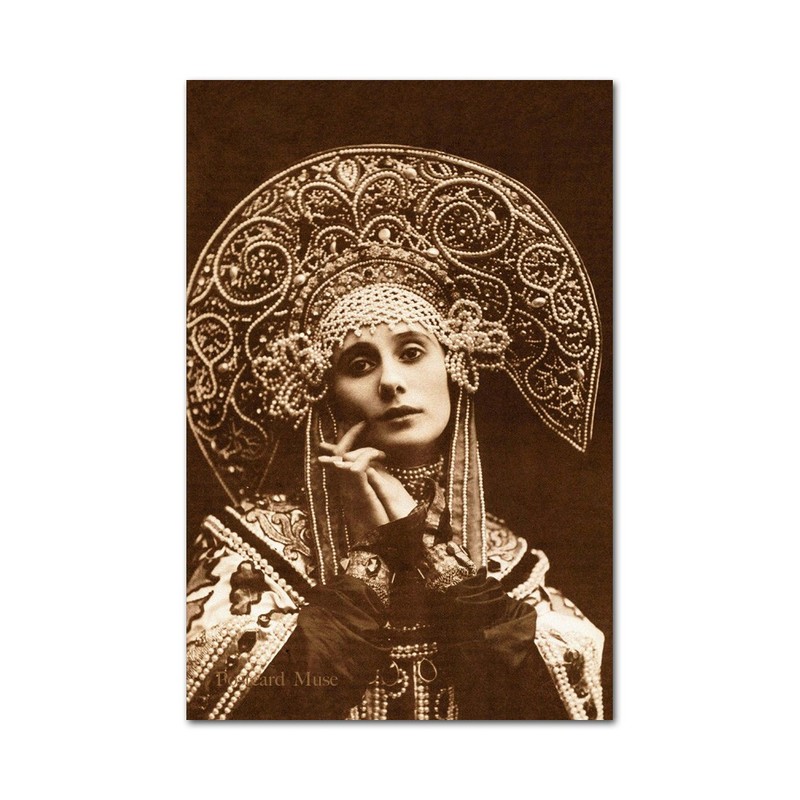 Russian Ballerina Anna Pavlova Antique Image 4×6 Art Paper Print