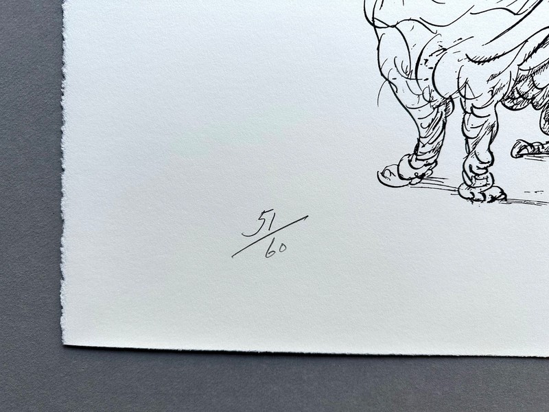 Ralph Steadman "Poopsie" - Gonzo Dog - Signed & Numbered Print Lt Ed #51 of 60 gallery