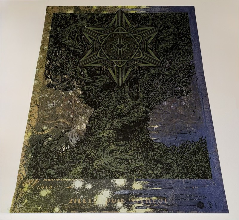RICHEY BECKETT Thomas Hooper Aaron Turner 18x24" One-Of-A-Kind Test Print Poster gallery