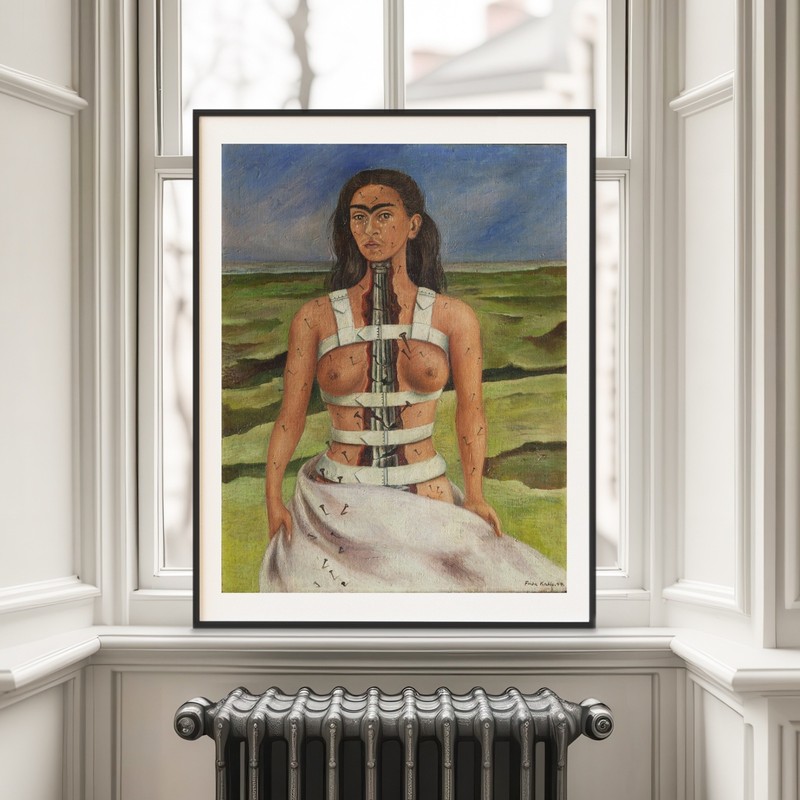 Art print Frida Kahlo The Shattered Column giclee poster wall Art picture gallery